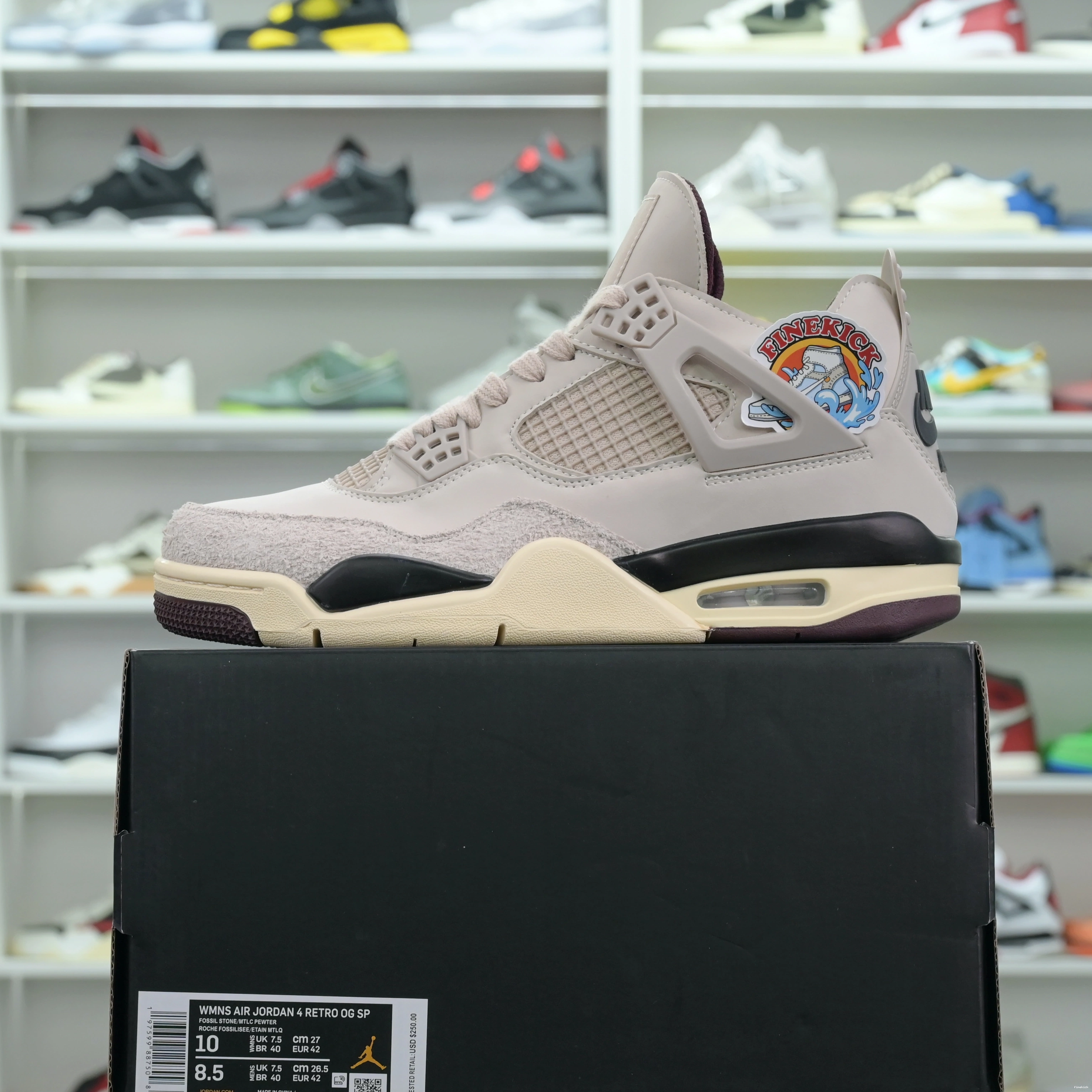 Were Air Jordan A x Ma You Sleeping” Maniére Jordan 4“While 0916